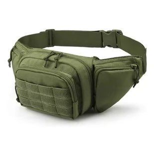 Сумка тактична на пояс з кобурою олива tactical_bag_with_holster_olive фото