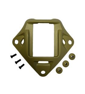 Кронштейн алюмінієвий MountPoint (платформа) NVG Mount для тактичного шолома, Койот MPM фото