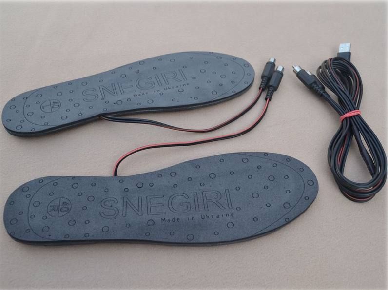 Устілки з підігрівом (40-35р) + дроти USB (1 вихід) ustilky-z-pidihrivom-40-35r-droty-1vykhid фото